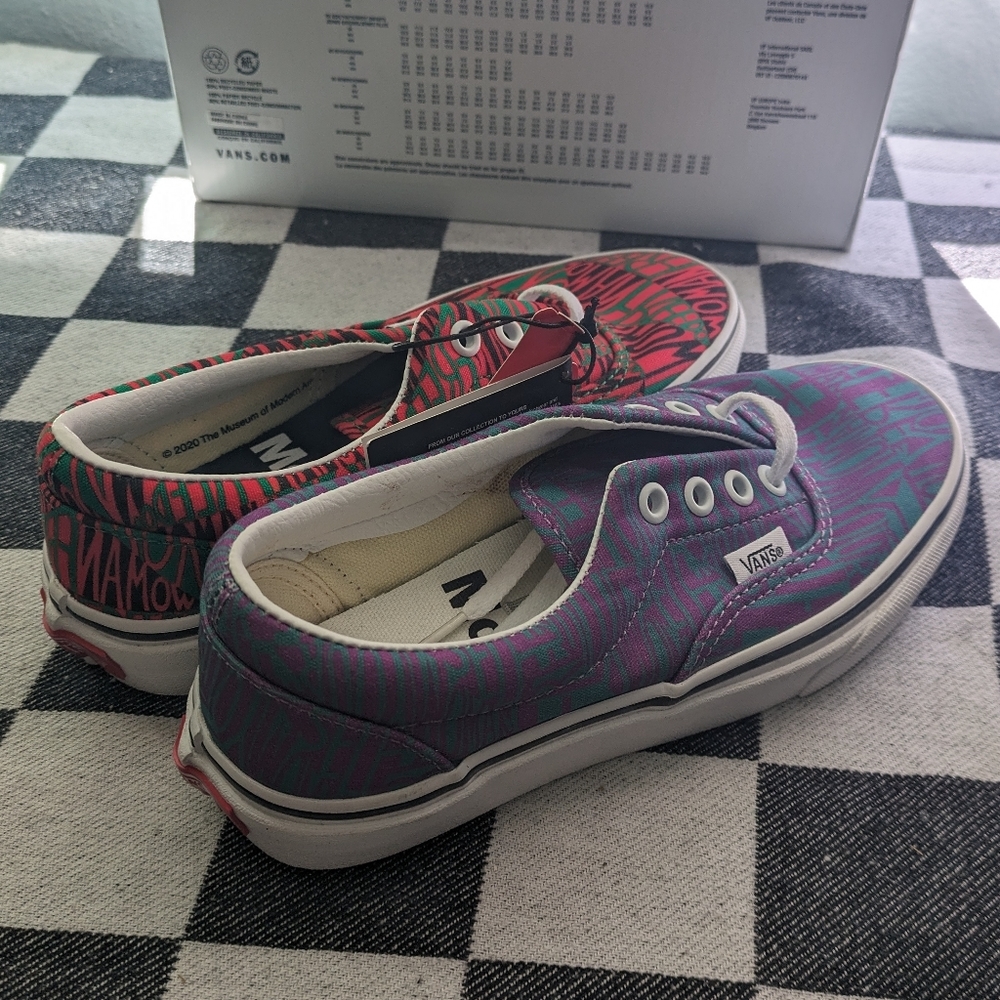 Vans Off The Wall Era Youth 4 MoMA Faith Ringgold Freedom 2020 - Picture 4 of 12